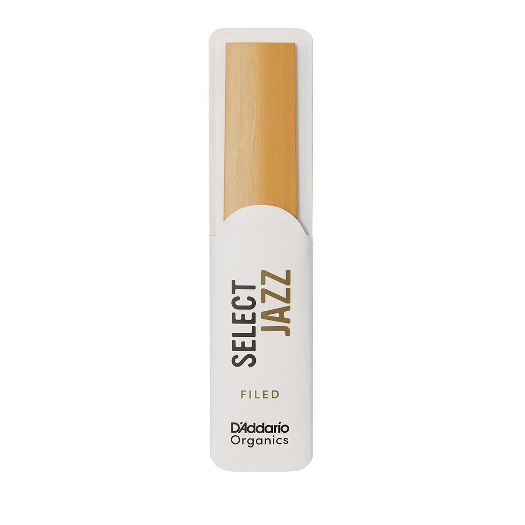 WoodWinds Blatt für Baritonsaxophon, USDA Organic Certified, SELECT JAZZ FILED ORSF05BSX2H, 5er-Pack, D'Addario, D'Addario [Härte 2H] []
