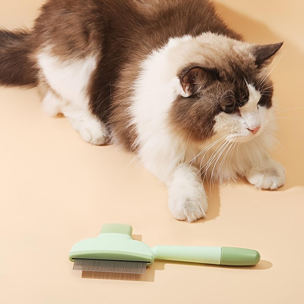 Self Cleaning Pet Brush One Button Hair Remover Massage Comb for Dogs Cats Grooming Brushes for Pet Products