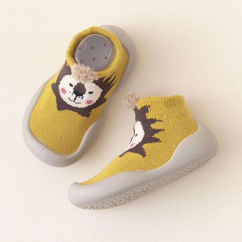 2026 Spring Kids Cartoon Sock Shoes: Soft Sole Slip-on for Boys & Girls