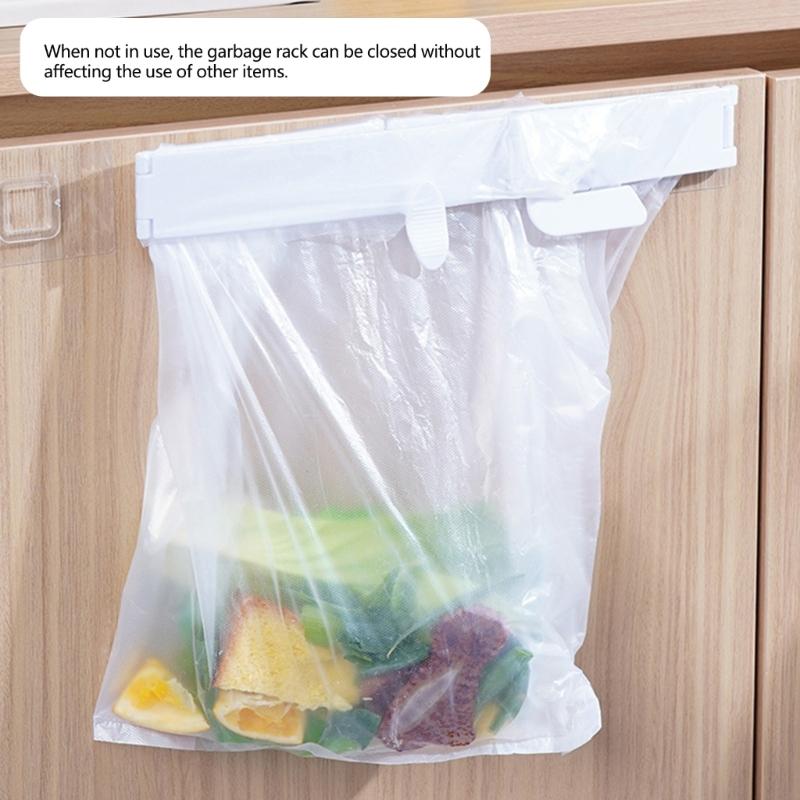 Foldable Magnetic Design Garbage Bins Quick Setup for Kitchen Multiple Room Use Durable Rack