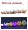 Rechargeable Starry Sky Moon Lamp with Remote Control - Night Table Atmosphere Light