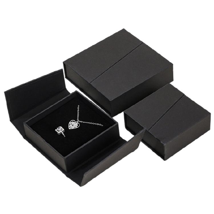 Travel Friendly Jewelry Organiser with Double Flip Lid Magnetic Closure Earring Necklace Rings Storage Case