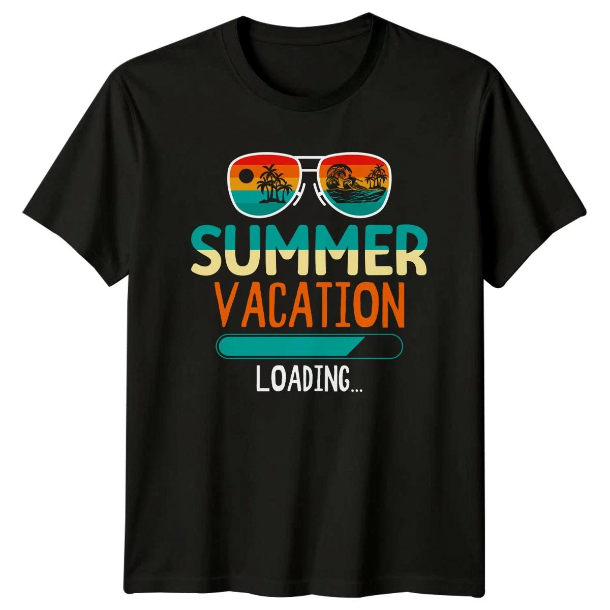 Summer Vacation Loading T-Shirt Beach Holiday Summer Gift For Him And Her XXXXL