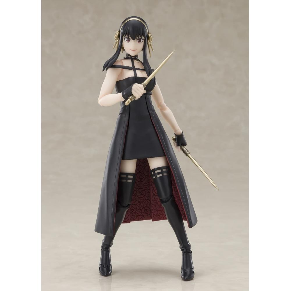 SHFiguarts SPY×FAMILY Yoru Forger aproximadamente 150mm ABS&PVC pintado figura móvel BAS63909
