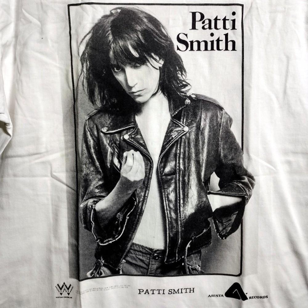 

Винтажная хлопковая белая рубашка Patti Smith Унисекс Концертная S - 5XL BO582 Унисекс Футболка XL