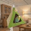 Cooling Mat Parrot Birdhouse Breathable Net Bird Hammock Summer Cooling Nest  Hiding House