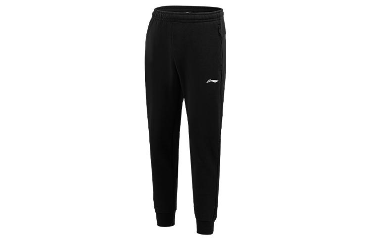 Li Ning Knitted Sweatpants Unisex Black AKLTC39-1