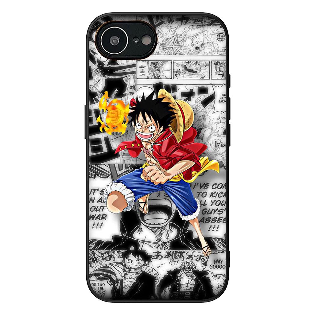 Shanks Red Hair One Luffy Pieces Phone Cover for Xiaomi Redmi Note 13 14 ProPlus Pro Plus 14C A4 13C Pro+ Note14 Protective Case Redmi Note 13 5G