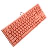 Daidai Computer Keyboard Wired Mechanical Red Shaft 87‑Keys STK130 for Game