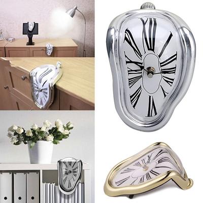 Dali Style Wall Decor Home Art Design Silent Melting Clock Hanging Wall Roman Numerals