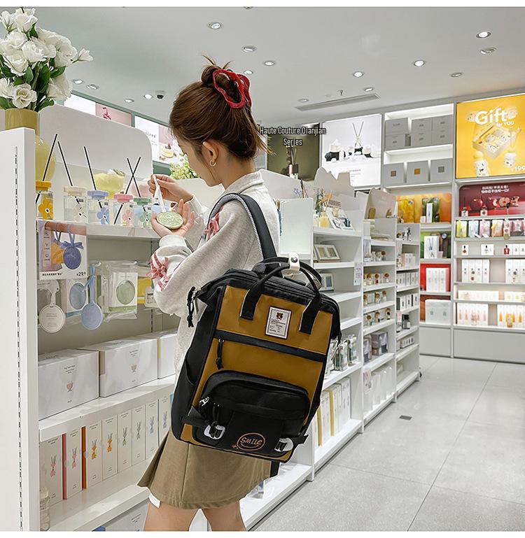 2024 Versatile Lightweight Nylon Backpack - Large Capacity, Multifunctional Laptop Bag for Students