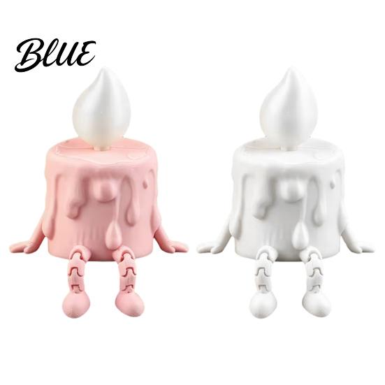 Lifelike Wax Liquid Texture Art Figure 3D Printing Ornament Dripping Candle Sculpture