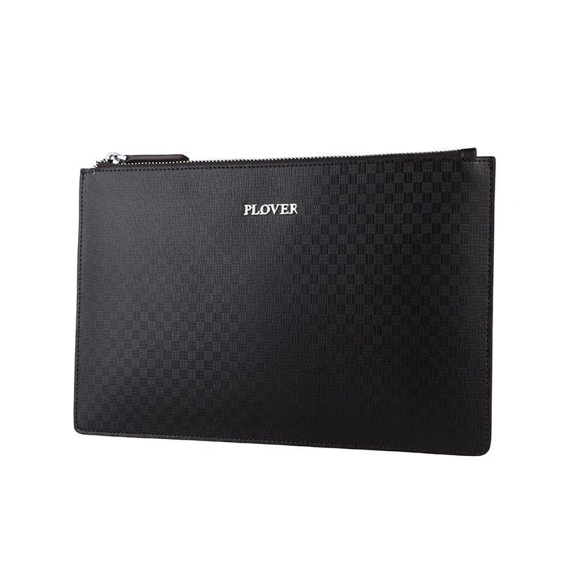 Мужской деловой кошелек PLOVER из натуральной кожи