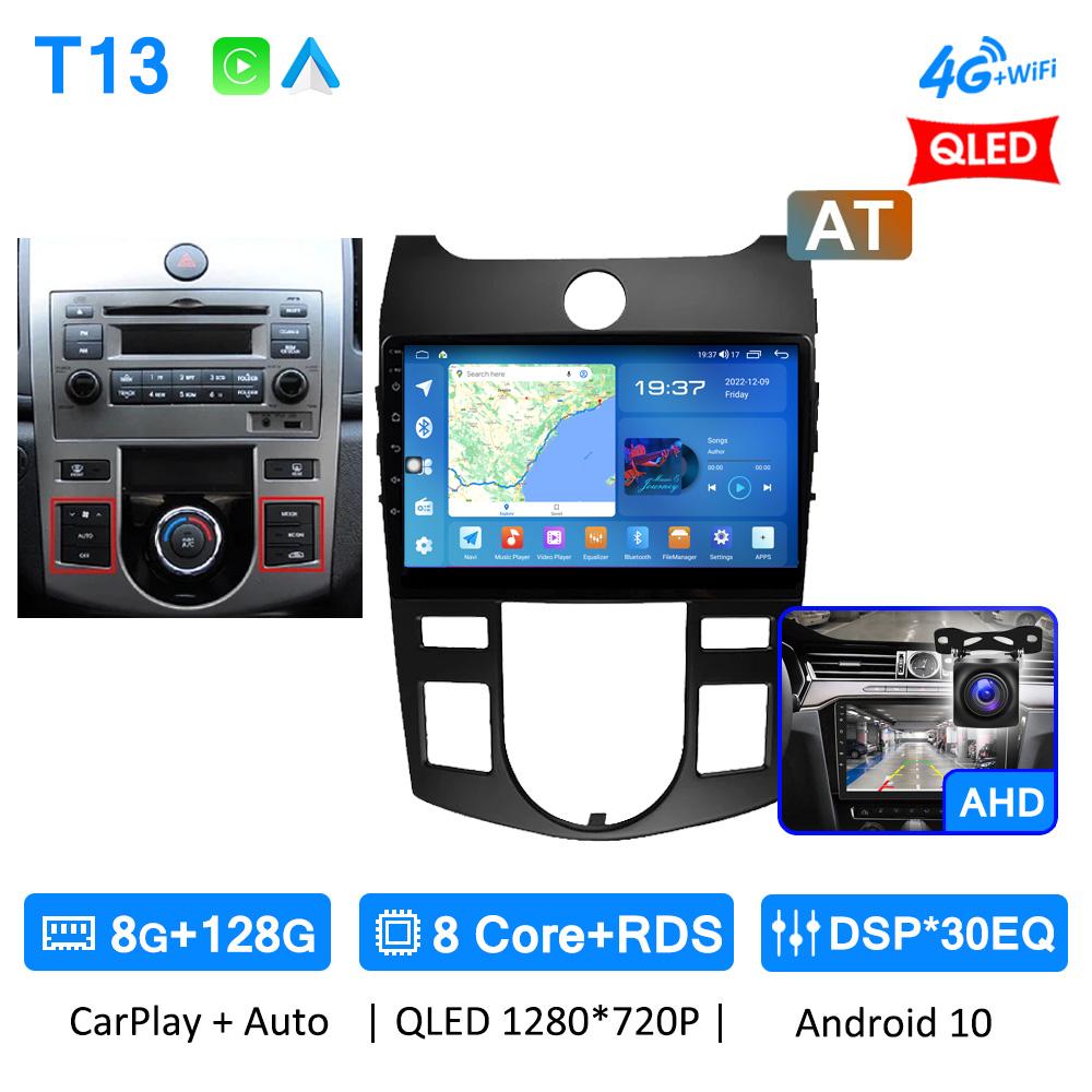 4G WiFi CarPlay Android 10 Car Radio Navigation GPS For Kia Forte Cerato 2 TD 2008 - 2013 Multimedia Video Player Head Unit