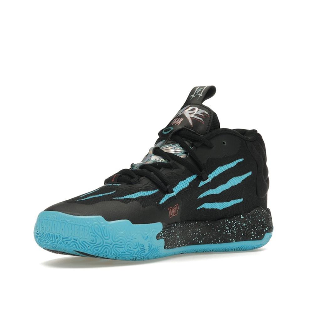 Puma MB.03 Blue Hive Unisex Sneakers Black Electric-Peppermint 379221-01