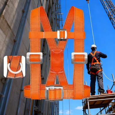 High Altitude Work Safety Belt Half Body Safety Harness Outdoor Rock Climbing Training Protect Equipment Safety Protection Rope