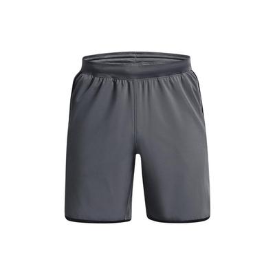 Solid Woven 8-Inch Shorts Men Bottoms Grey 1377026-012