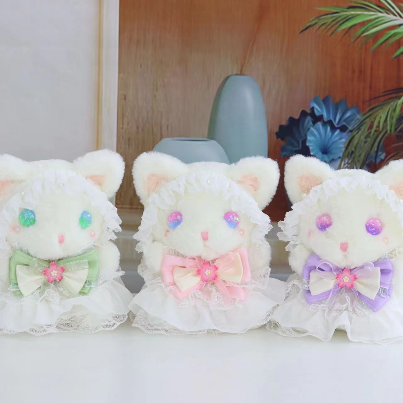 

Плюшевая игрушка-кукла серии Lolita Cat 8 дюймов, кукла для игрового автомата, подарок на день рождения для девочек 23Cm 8-inch scratcher doll