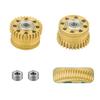 High Precisions 3D Printer Gear Set for K2 Plus Smooth Operation Metal Construction Reduces Printing Failures