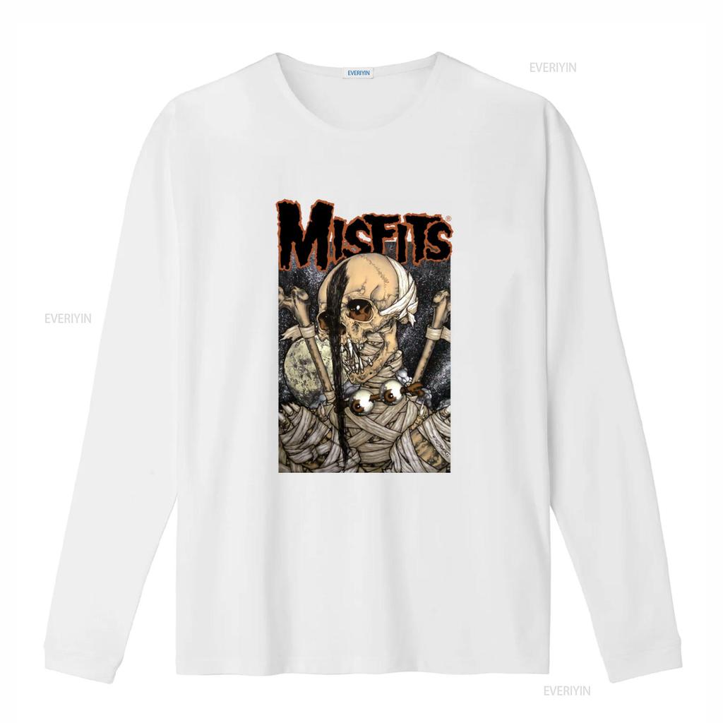 Misfits Pushead Vampire Skull T Shirt New Official Rock Band Merch vintage Washed Stylish homme Unisex Comfortable graphic