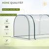 350  X 100 Cm Low Tunnel Greenhouse - Clear