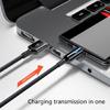 Durable Nylon Braided USB C Cable Great Compatibility Stable Data Transferring