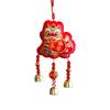 Handmade Chinese Fu Word Wind Chimes Red Lucky Lion Sachet Pendant  Spring Festival