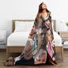 Cozy Blanket Plane Travel Ryan Gosling Collage Bedding Throws Aesthetic Bedspread For Home Decor