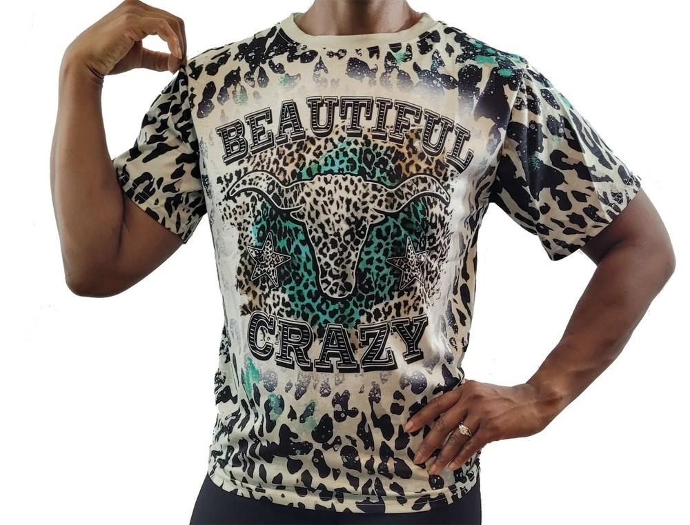 Beautiful Crazy Shirt Funny Women s Shirt Mother s Day Shirt Wife Shirt Gift Tee Unisex T-Shirt S