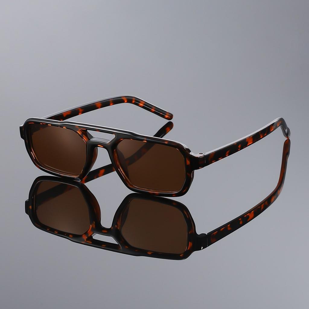 Trend small square sunglasses UV protection trendy driving sunshade versatile simple casual high-end sunglasses women