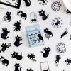 Be My Meow: Cute Kitty Cartoon Stickers - DIY Decoration & Growth Manual Set