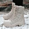 Snow Boots Winter Outdoor Cold-resistant and Non-slip Combat Boots Combat Boots