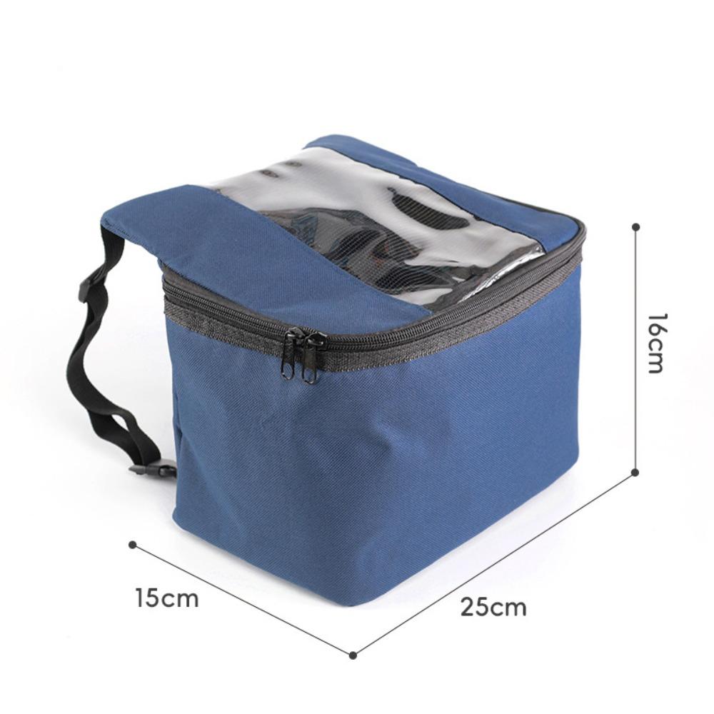 Universal Large Capacity Mountain Bike Bag Waterproof Viewing Window Bicycle Front Bag Electric Scooter Bag