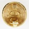 CHANEL COCO Mark Earring Matelasse vintage Plated Gold 27.8g Women Used