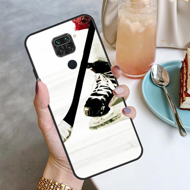 

Hot Sport Ice Hockey For Redmi Note 11 Pro Case For Xiaomi Redmi 9C 9A 9T 8T 9S 10S Note 9 10 Pro Phone Cover Redmi Note 9 Pro