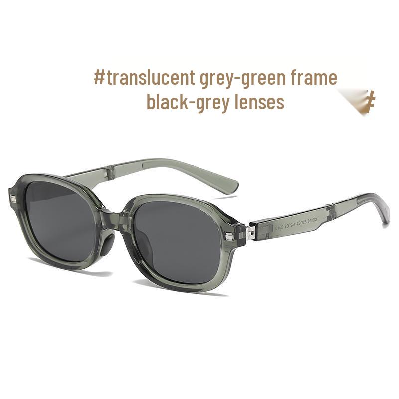 Women's Polarized Foldable Sunglasses with Air Cushion Nose Pads - UV Protection & Fashionable for Driving