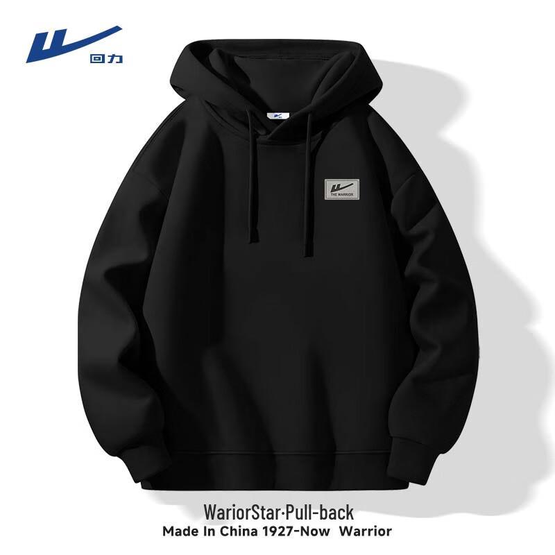 Warrior Men s Basic Hooded Sweatshirt M