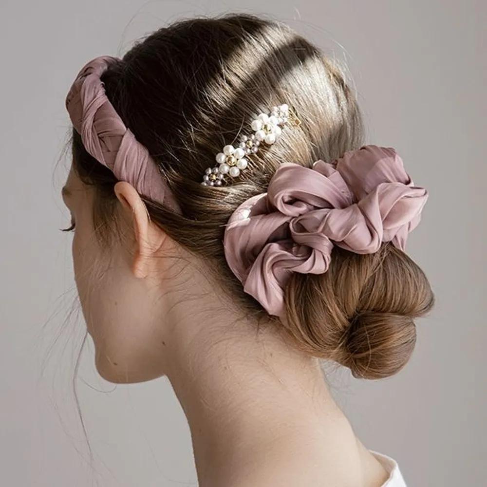 Glow Scrunchie JP-22-173S Navy