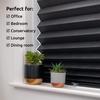 Cordless Window Blinds Cut To Size Stick On Temporary Blinds No Drill Pleated Blinds for Windows Doors Home Nursery Bedroom Kitchen Bathroom