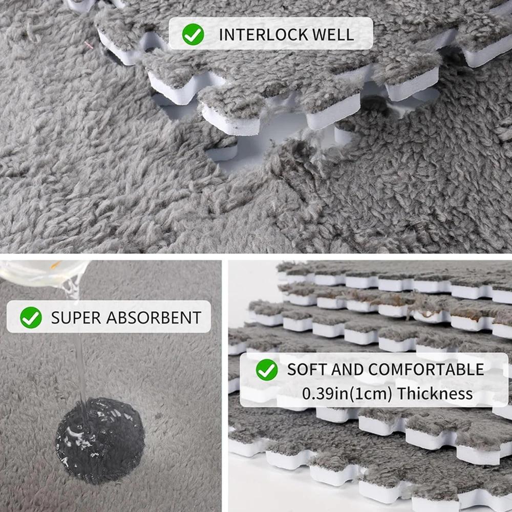 EVA Foam Pet Warming Pad Splicable Design Soft Sleeping Mat for Guinea Pig Hamster Rabbit Blanket Bed Pet Floor Mat Accessories