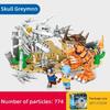 NEUER BLOCK Digimon Bausatz Bausteine Kampf Greymon Agumon Spielzeug Anime Ornamente Modell Kinder Weihnachtsgeschenk