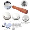 Für Delonghi EC685 EC680 Kaffee Siebträger 51MM Filterbodenloser Siebträger Nicht-druckbeaufschlagt/ Druckbeaufschlagt Kaffeezubehör