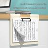 Deli PE113 Macaron Color Horizontal Folding Clipboards