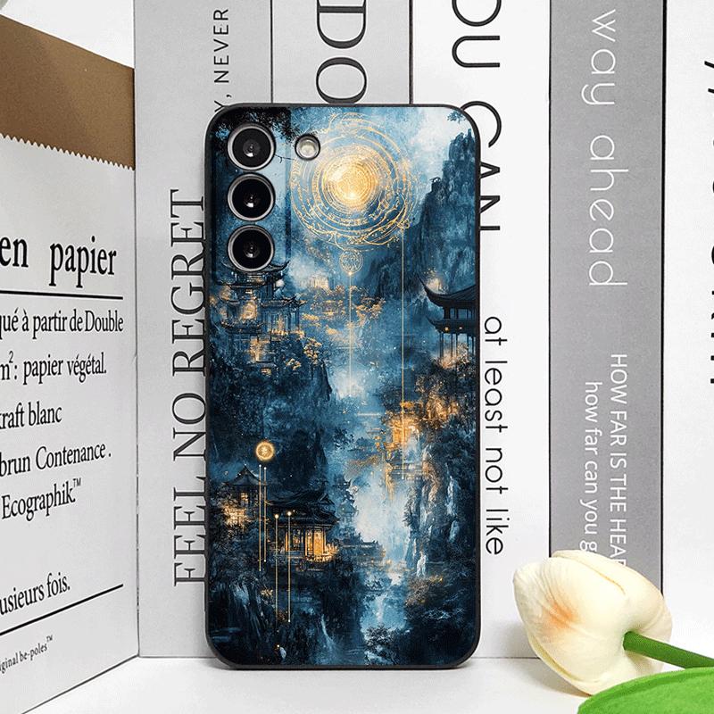

Glowing Butterfly Tree Landscape Phone Case for OPPO Reno 13 12 F 11 10 Pro Plus A58 A79 A77 Find X5 X3 Lite X8 X7 5G Soft Cover OPPO A74 5G