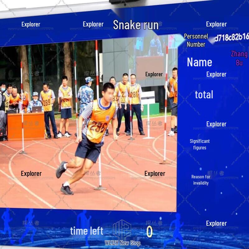 AI Snake Run Fitness Assessment System