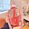 1Pcs Flat Square Transparent Water Bottle Portable Travel Canteen With Adjustable Strap Elegant Slim Bottle For Sport Camping