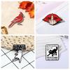 TV Animation Logo Enamel Pin Badge for Clothes, Backpacks, and Hats - Fan Collection Accessory