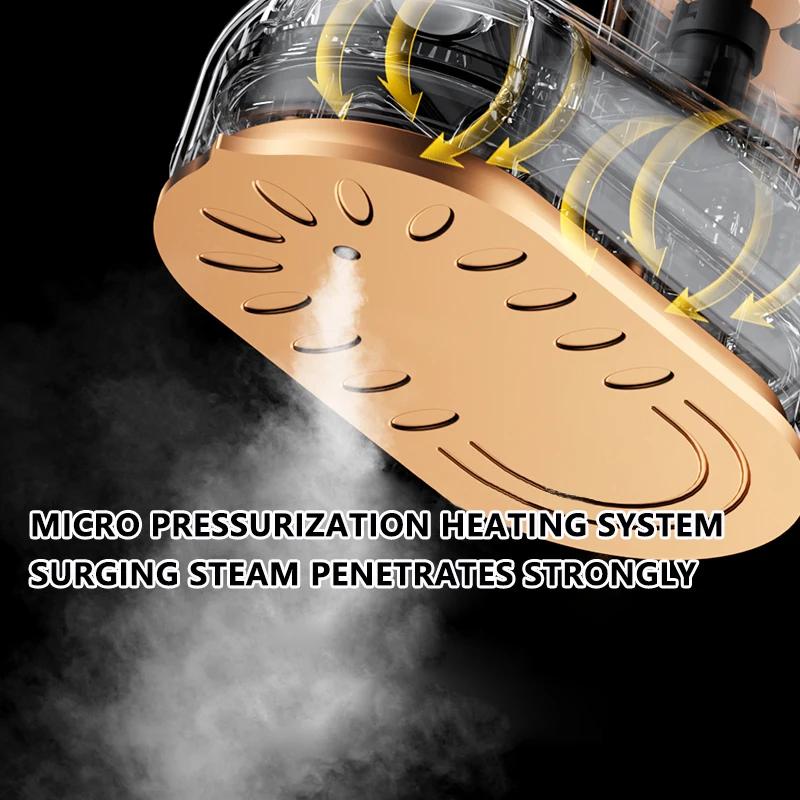 Handbügeleisen Mini Dampfbügeleisen Kleidung Reise Mikro Bügelmaschine Tragbar Vertikal Zum Kleiderbügeln 220V/110V