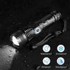 High Power 4-Core XHP50 LED Flashlight Type-C Rechargeable Torch Zoom Hand Lantern 18650 For Camping, Outdoor & Emergency Use