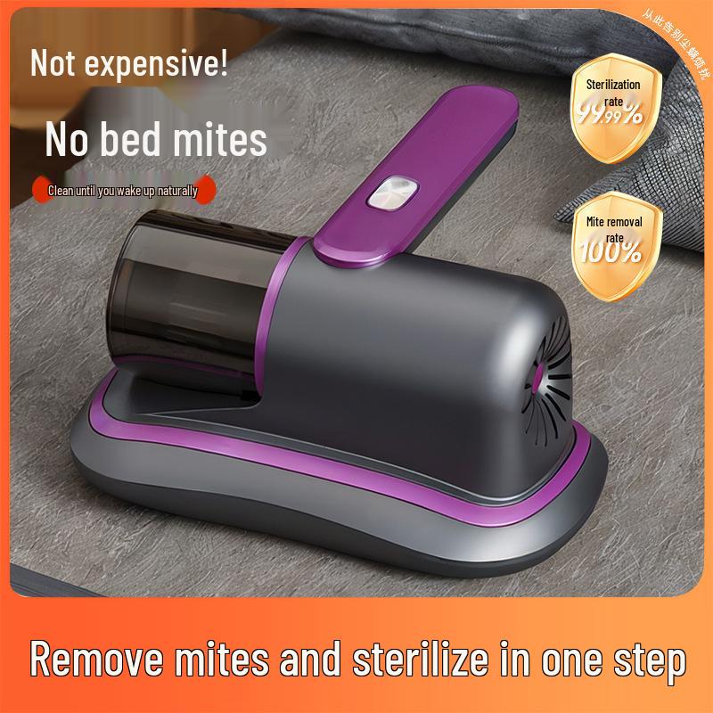 Wireless High-Suction Mite Removal and Sterilization Handheld Vacuum Cleaner
